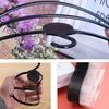 10Pcs Oval Coat Hanger Transparent Tie Display Racks Clothes Display Holder  Closet Organizer