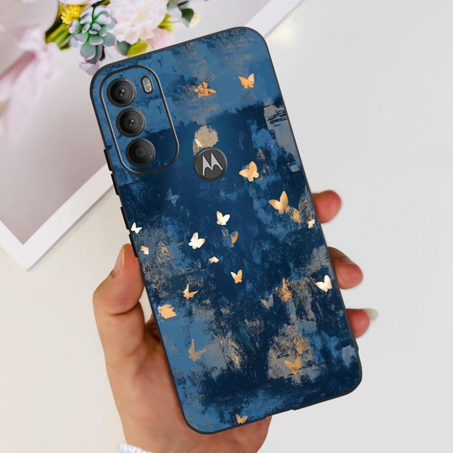 Lovely Printing Case For Motorola Moto G71 5G Soft TPU Black Silicone Back Cover For MOTO G71 G 71 5G XT2169-1 Phone Cases