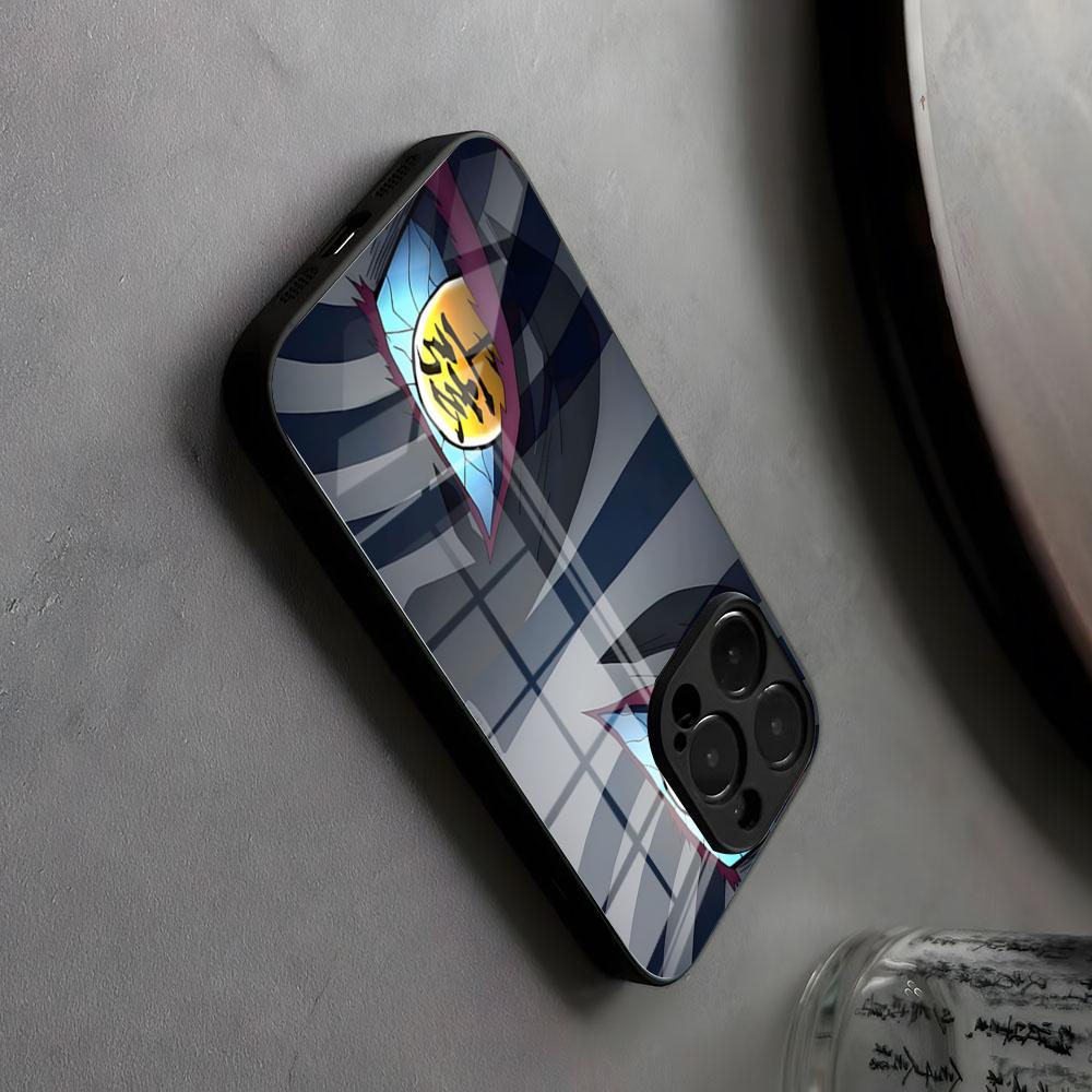 Аказа Убийца Демонов Аниме Креативный Метод Чехол для Телефона Стекло Для IPhone17 Air 16 15 17 14 Pro Max 13 12 11 X XS XR Plus Для Samsung