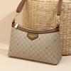 Европейские и американские ретро-сумки 2025 новая модная легкая роскошь сумки на плечо подмышку сумки-мессенджеры для женщин среднего возраста женские сумки с принтом