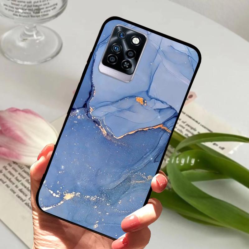 Чехол для Infinix Note 10 Plus Черный Мягкий силикон ТПУ Задняя крышка Для Infinix Note10 Pro NFC Чехол для телефона Note 10 Pro Plus Бампер