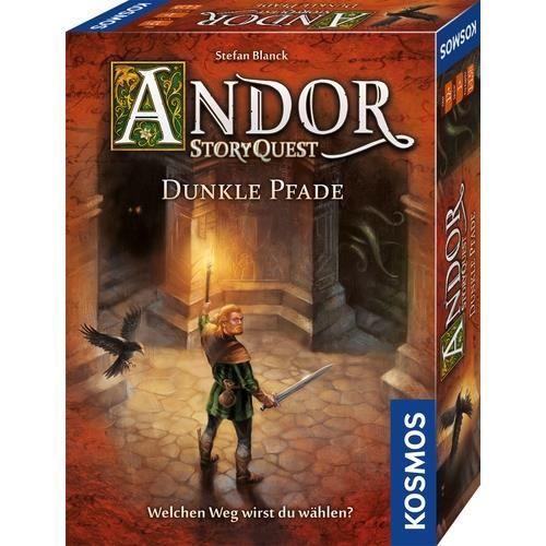 Jeu de plateau familial - kosmos - andor storyquest - 1 à 2 joueurs - durée 45 min - français
