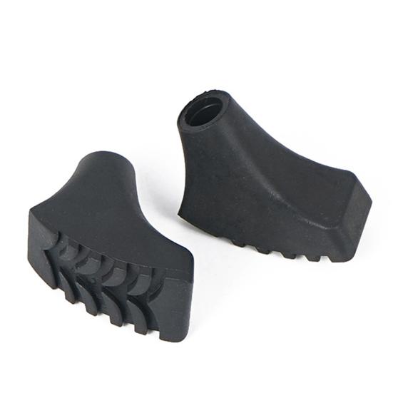 Защитник наконечника треккинговой палки Ударопрочная Нескользящая конструкция Защита от проколов Высокая устойчивость Защитный чехол для наконечника треккинговой палки Нескользящий Кемпинг