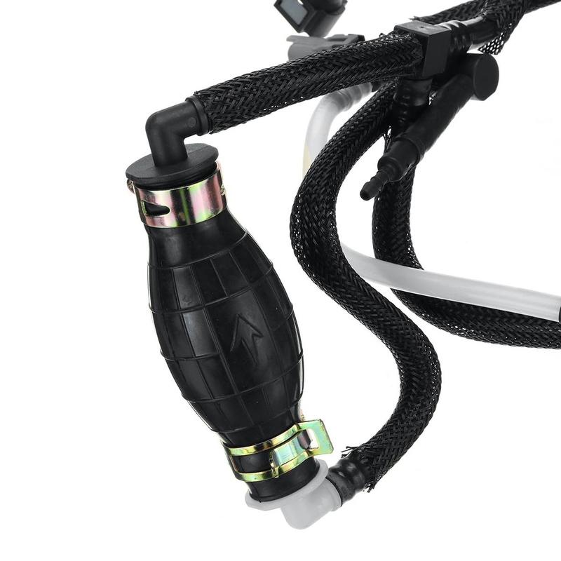Fuel Pipe Oil Return Tube Fuel Pipe Hose with Primer for Ford Fiesta Fusion 1.4 Tdci 03-12 2S6Q9D350AF 1501910 1574.S8