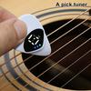 2 In 1 Pick Digital Guitar Guitar Tuner And Guitar Pick with LED Screen