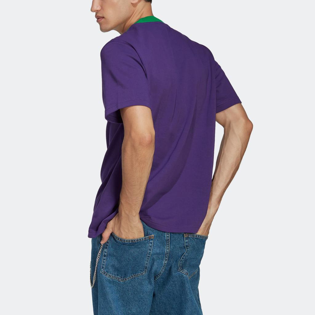 Adidas Originals T Shirt Men's Purple IB3434