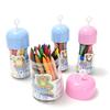 12/24/36 Pcs Crayon Bright Colors Washable Crayons with Ergonomic Grip Fine Motor Skills Easy To Hold Jumbo Crayons