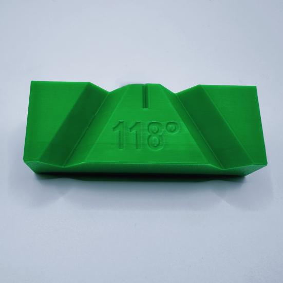 1/3 шт. Направляющая для заточки сверл, приспособление, высокая точность, универсальное, не требует питания, ручное, инструмент для заточки сверл, напечатанный на 3D-принтере