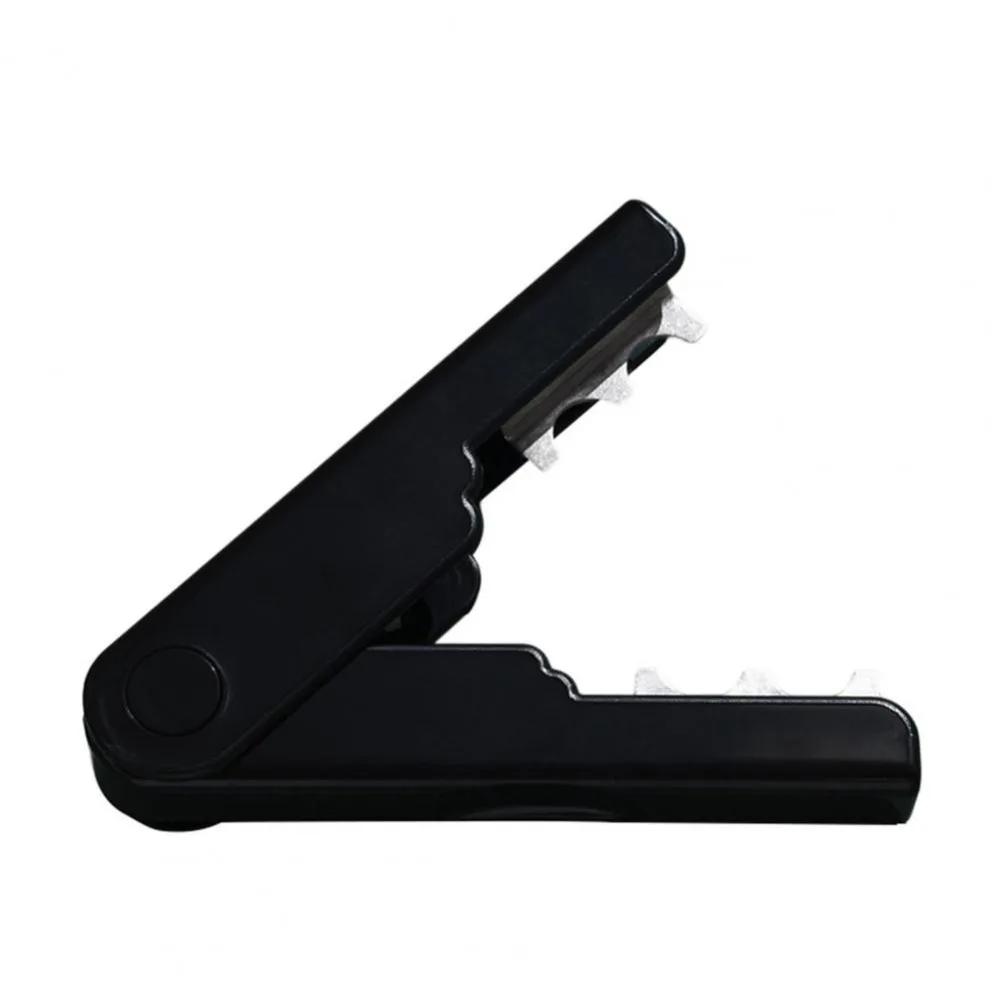 Auto Buckle Rose Thorn Stripper Pliers Finger Groove Flower Stem Leaf Cut Remover Gardening Supplies Home Accessories