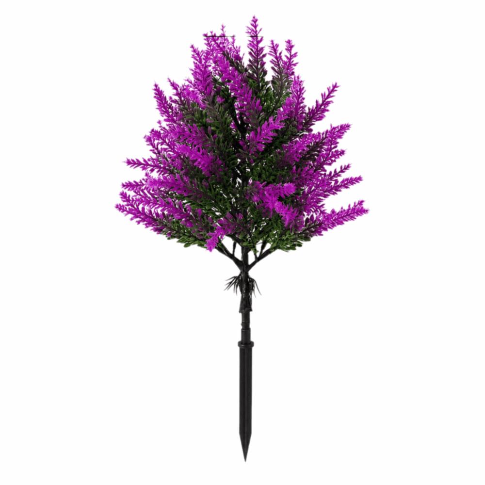 UV Resistant Simulation Lavender Plant Multicolor Fake Greenery Plant Garden Patio Yard