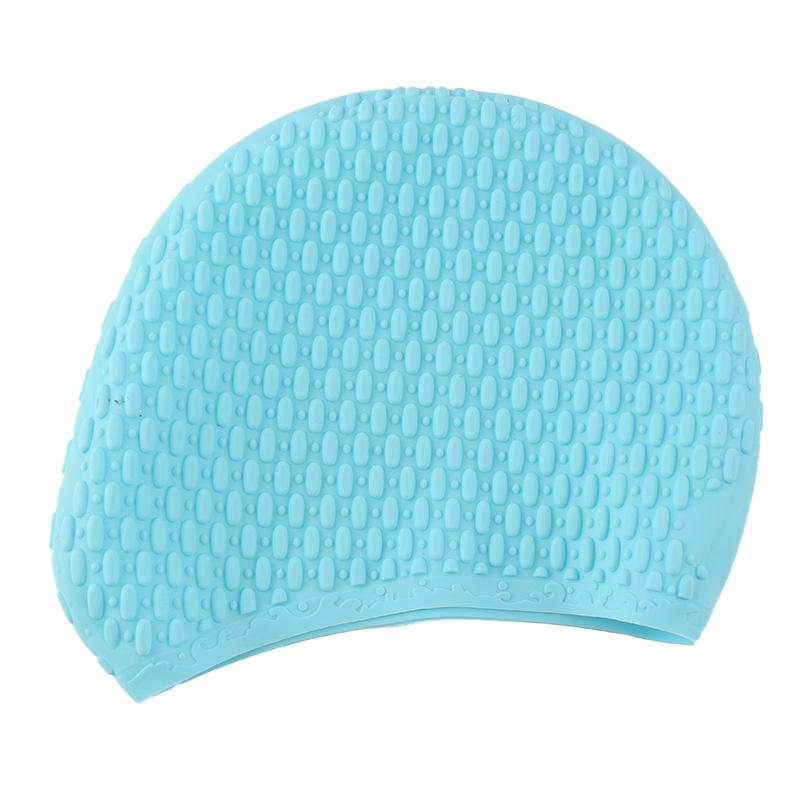 Силиконовая шапочка для плавания для взрослых, водонепроницаемая шапочка для плавания для женщин и мужчин, эластичная шапочка для купания, шапочка для дайвинга, аксессуары для бассейна
