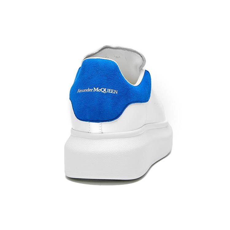 (WMNS) Alexander McQueen Oversized Shoes 'White Royal Blue' Women's 719412WHGP78981