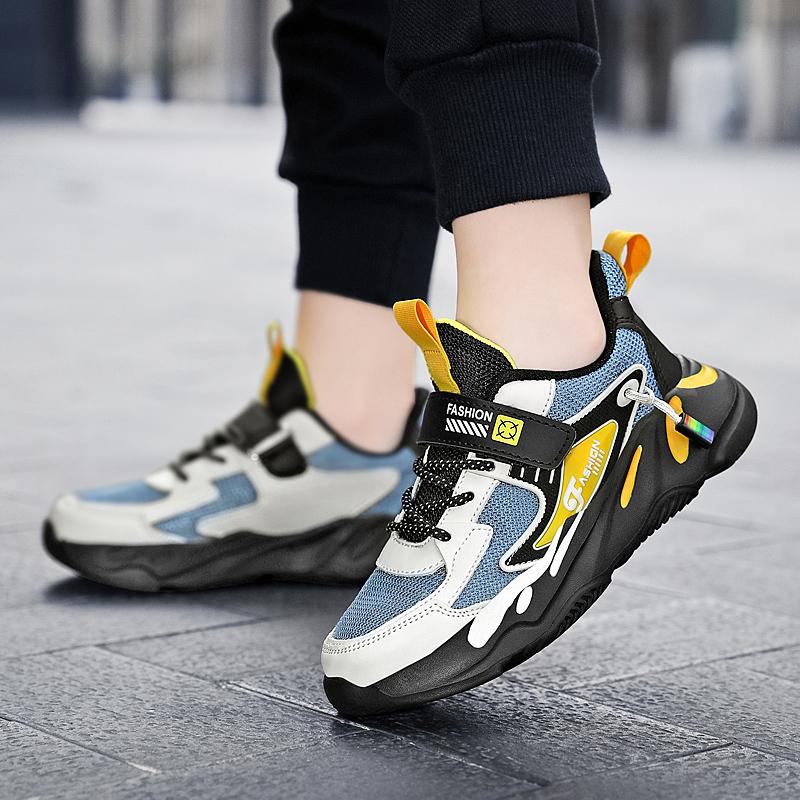 Детские кроссовки для мальчиков 2–12 лет, летние детские повседневные дышащие прогулочные спортивные кроссовки для девочек, обувь для подростков