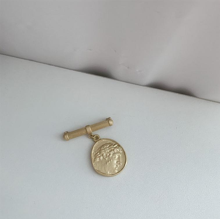 Mihmily Бренд - Винтажная брошь во французском стиле барокко