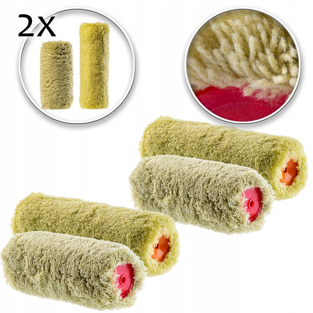 KADAX Wałek malarski Zapas Gruby Włos 20 i 25cm 2szt