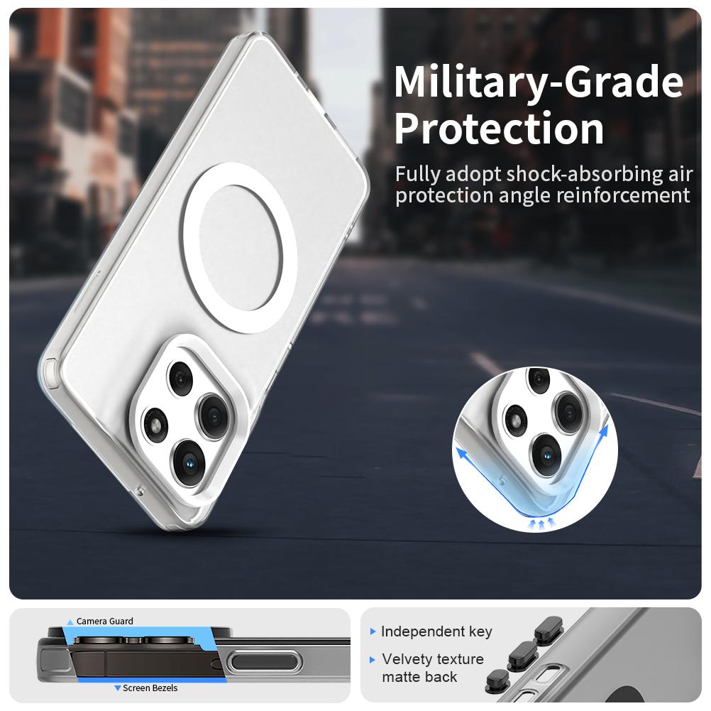 Для MOTO G35 G56 G86 Тонкий Противоударный Ударопрочный Защита от отпечатков пальцев Магнитный Матовый Чехол для телефона