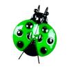 Божья коровка Настенное украшение Газонное украшение Металлическое Садовое Дворовое Искусство Декоративная Настенная Скульптура для Террасы Снаружи Дома Забор Внутри