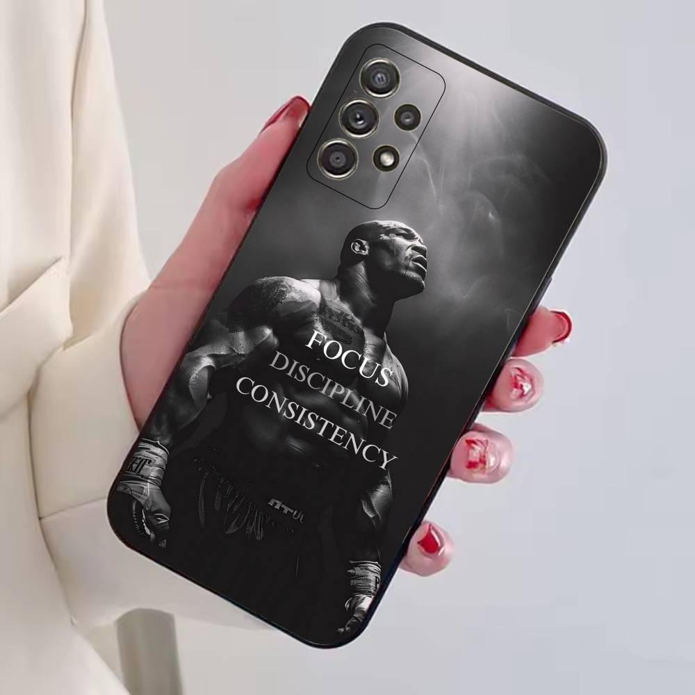 Boxer A-Anthony Joshua Phone Case For Samsung S25,S24,S21,S22,S23,S30,Ultra,S20,Plus,Fe,Lite,Note,10,Black Cover