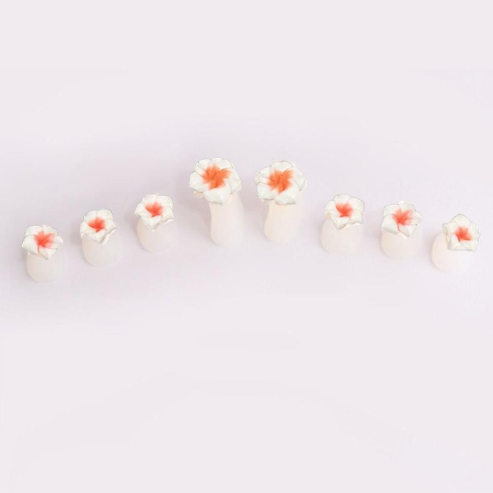Soft Silicone 8Pcs/lot Toe Separator Nail Art Tool Manicure Pedicure Care Foot Finger Divider