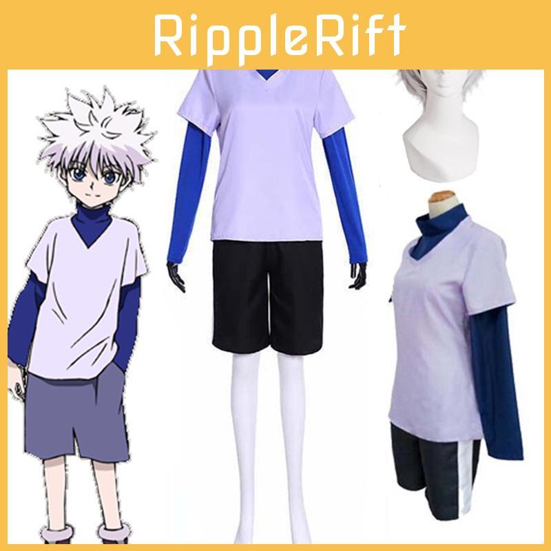 Косплей костюм Киллуа из аниме Hunter×hunter Золдик, униформа, полный комплект