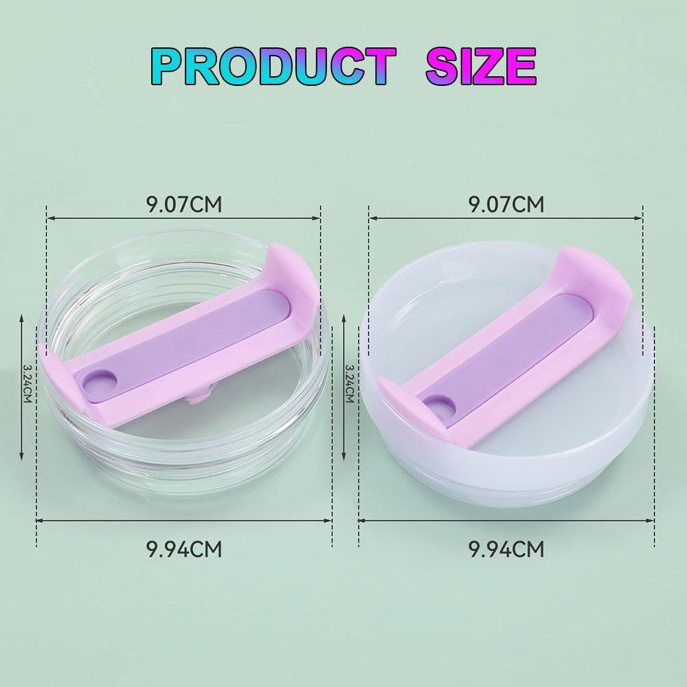 Silicone World 40 унций Для стакана Stanley H2.0 Крышка с откидной трубочкой Заменяемая герметичная водонепроницаемая крышка для стакана Кофейные чашки Крышки для стаканов