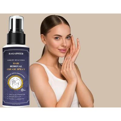 Крем-спрей для удаления волос для женщин | Безболезненный спрей для удаления волос на теле для ног, рук, подмышек и спины (100 мл)