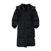 Women's Solid Color Thick Loose Long Over The Knee Padded Coat Bread Coat