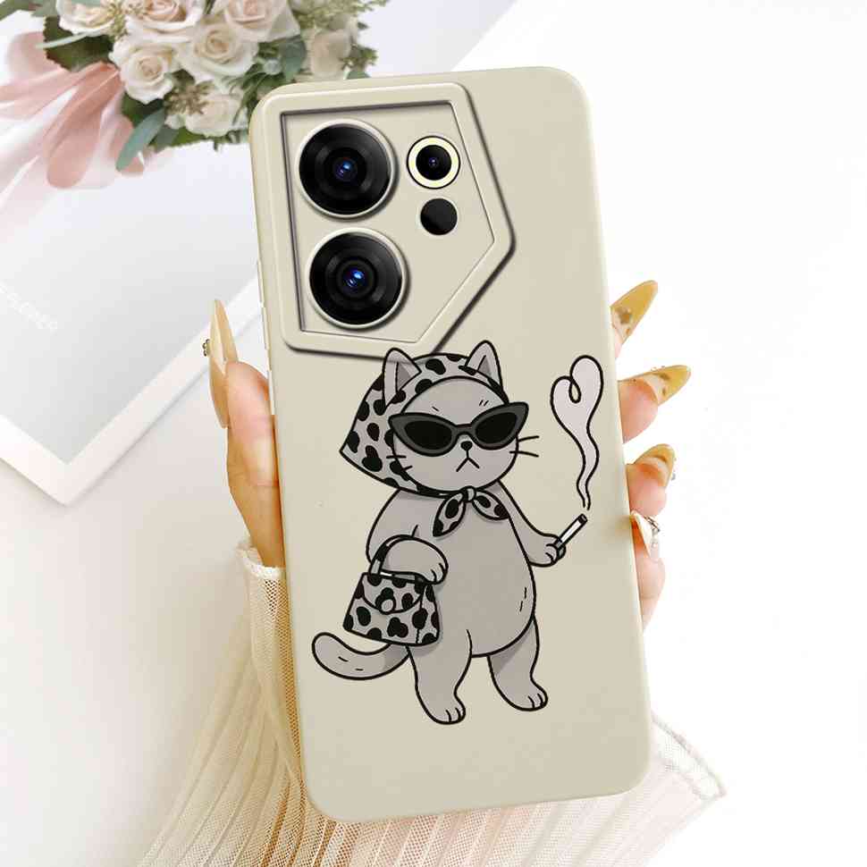 Для Tecno Camon 20 Premier 5G Чехол CK9n Силиконовая Задняя Крышка Для Camon 20Premier 5G Простые Цветные Печатные Чехлы Для Телефона Fundas