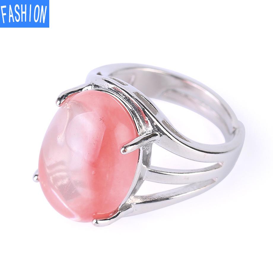 Женские кольца с натуральными кристаллами