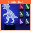 Seven Color Dinosaur 3d Night Light Modern Acrylic Led Lamp With Remote Control