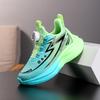 Легкие спортивные туфли для девочек контрастного цвета с градиентным переходом, осенние светящиеся кроссовки для бега для мальчиков, детские сетчатые кроссовки 2025, кроссовки для бега, повседневные