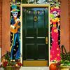 Halloween Couplet Horror Atmosphere, Skeleton Couple Series Dead Day Decoration Hanging Flag