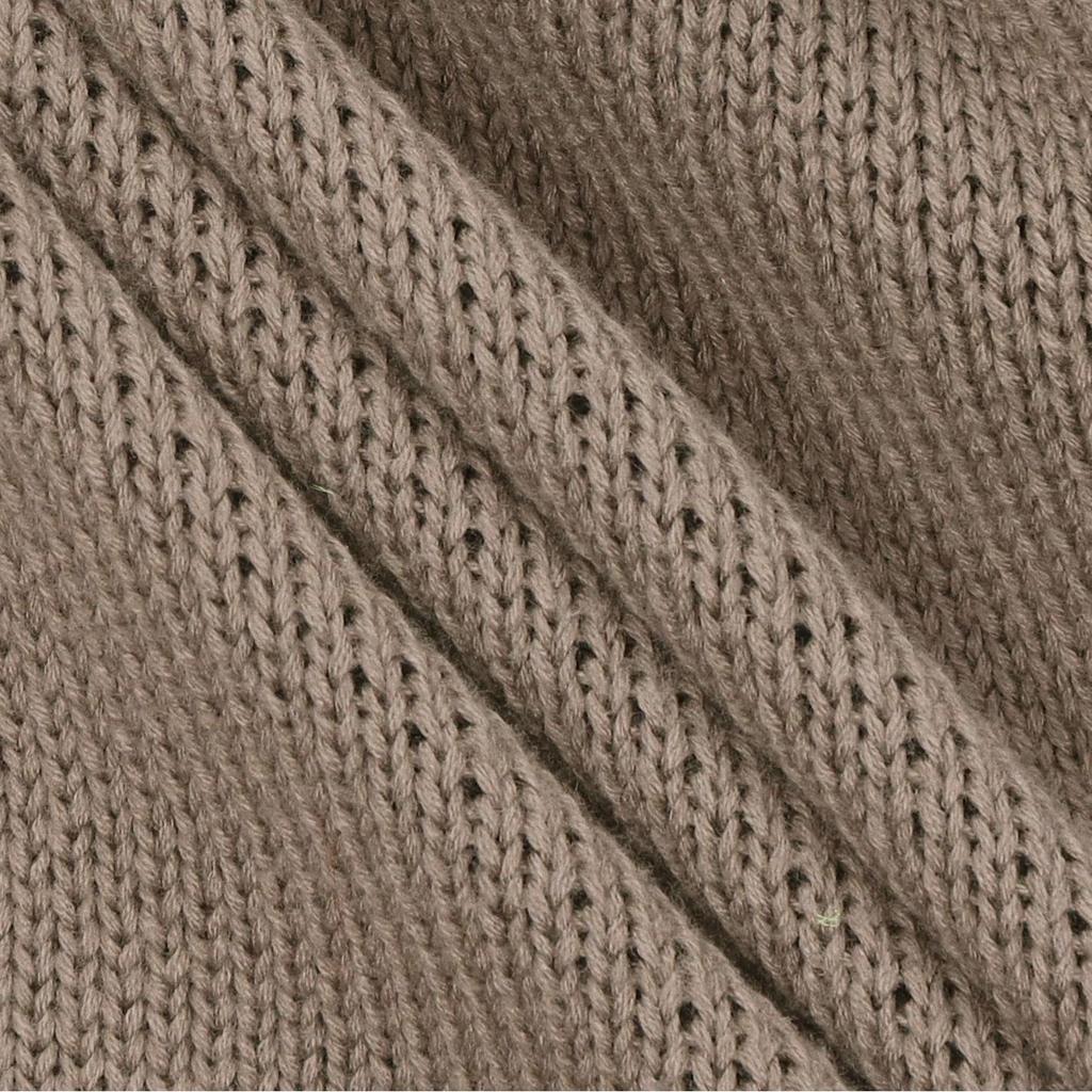 Fear of God Essentials SS21 Knit Pullover With Logo Unisex Tops Taupe FOG-SS21-646