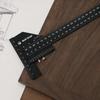 Aluminum Alloy Construction Sliding Depth Gauge Woodworking Scribe Ruler  For Woodworking
