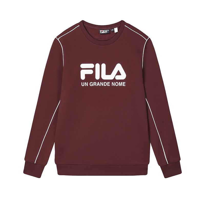 Новая мужская толстовка FILA ORIGINALE Tree Port бордового цвета F11M449211FWI