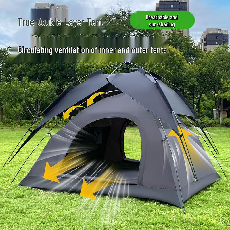 ZISIZ Outdoor Camping Tent Bundle