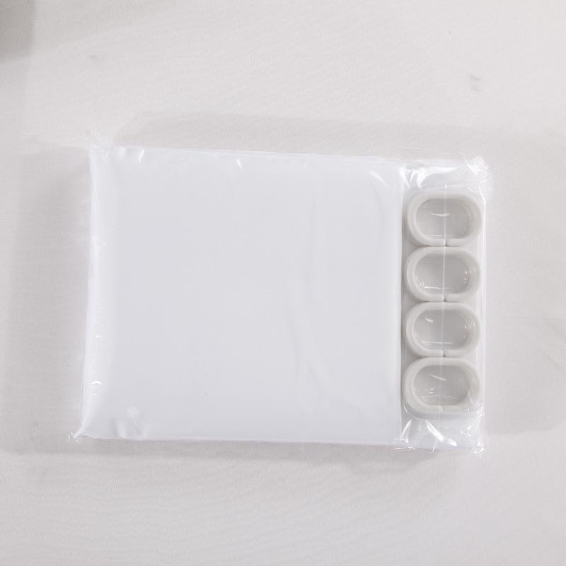 3D водонепроницаемая занавеска для душа в ванной комнате, устойчивая к плесени, утолщенная полиэстеровая занавеска для ванной, занавеска для душа, экологическая занавеска для туалетной двери