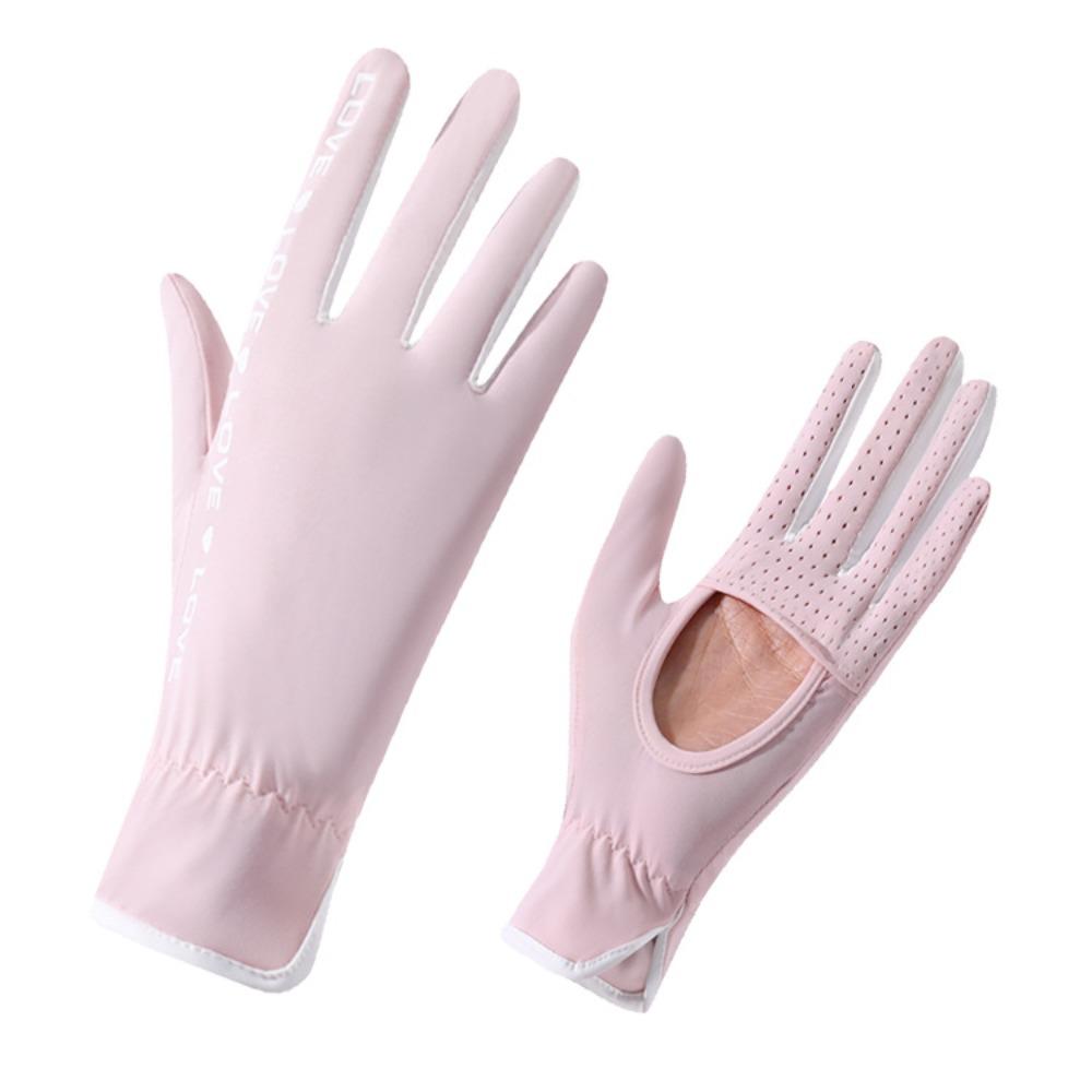 Anti-Skid Women's Summer Gloves Fishing Gloves  for Outdoor Sports Driving Cycling Fishing