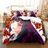 Kakegurui комплект постельного белья для девочек аниме 3d пододеяльник комплекты стеганое постельное белье Twin Queen King Single Size мальчики дети подарок мультфильм
