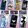 Чехол Детектив Конан для iPhone 16 15 13 12 11 14 Pro Max Mini X XR XS Max Plus Бампер Задняя крышка