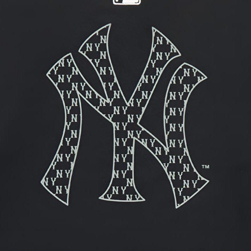 MLB MONOGRAM Футболка SS25 Унисекс Черная 3ATSM7053-50BKS