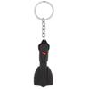 Stylish Silicone Scuba Diver Keychain Elegant Dive Fin Keychain Accessory Flipper Keyrings Bag Decoration for Divers