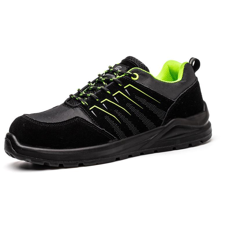 Labor Insurance Shoes Men's Solid Bottom Non-slip and Wear-resistant Steel Bag Head Anti-smashing and Puncture-proof Safety Shoes