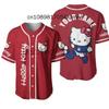 New Hello Kitty cute personalized cartoon print shirt for outdoor men