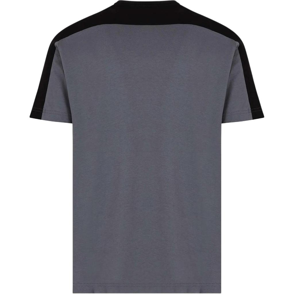 Emporio Armani Мужская хлопковая футболка с круглым вырезом EA7 Color Block, топ 6RPT15-PJ02Z-1977
