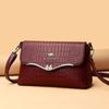 Сумка через плечо Модная сумка с принтом крокодила Маленькая квадратная сумка Mom Bag