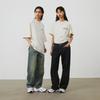 New Balance Футболка унисекс кремово-белая AMT42301-CIC