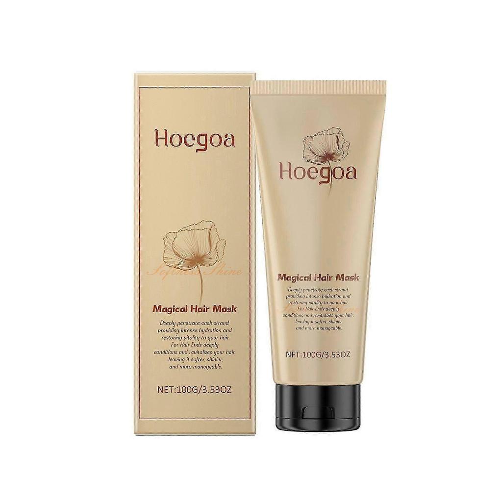 Nourishing Hair Mask with Coconut Oil & Keratin Deep Hydration, Frizz Control, Lightweight & Smooth