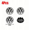 Valve Stems Caps 4pcs 56/65mm Volkswagen Car Wheel Center Cover Hub Cap For VW Golf Tiguan T-Roc Polo Passat ID.4 T-Cross ID.3 T