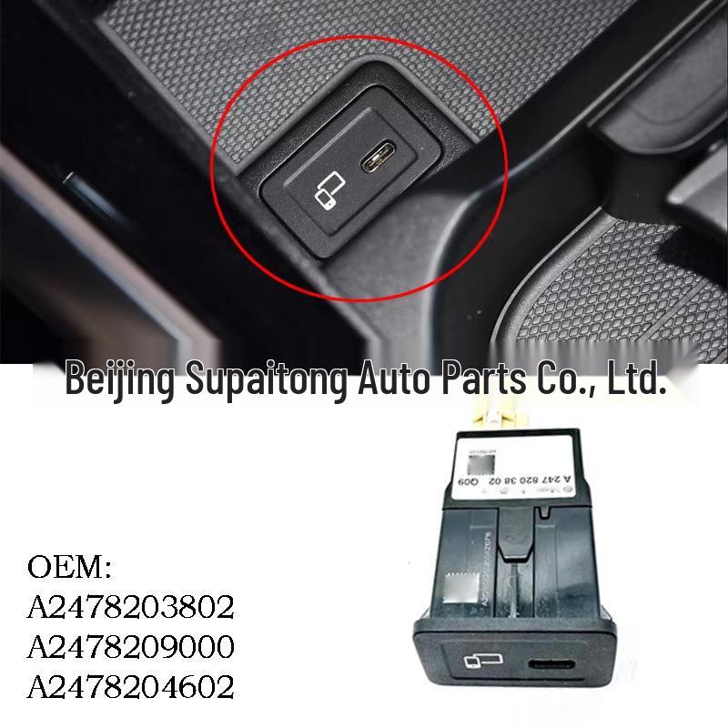 High-Quality USB Type-C Port for Mercedes-Benz A, B, GLA, GLB